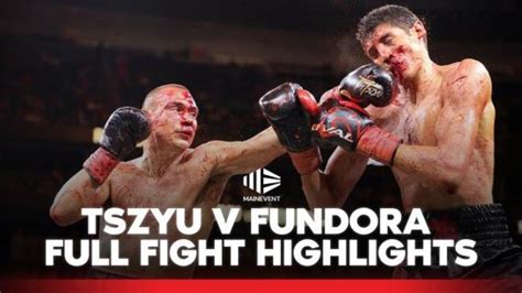 fundora vs tszyu highlights|tim tszyu boxing highlights.